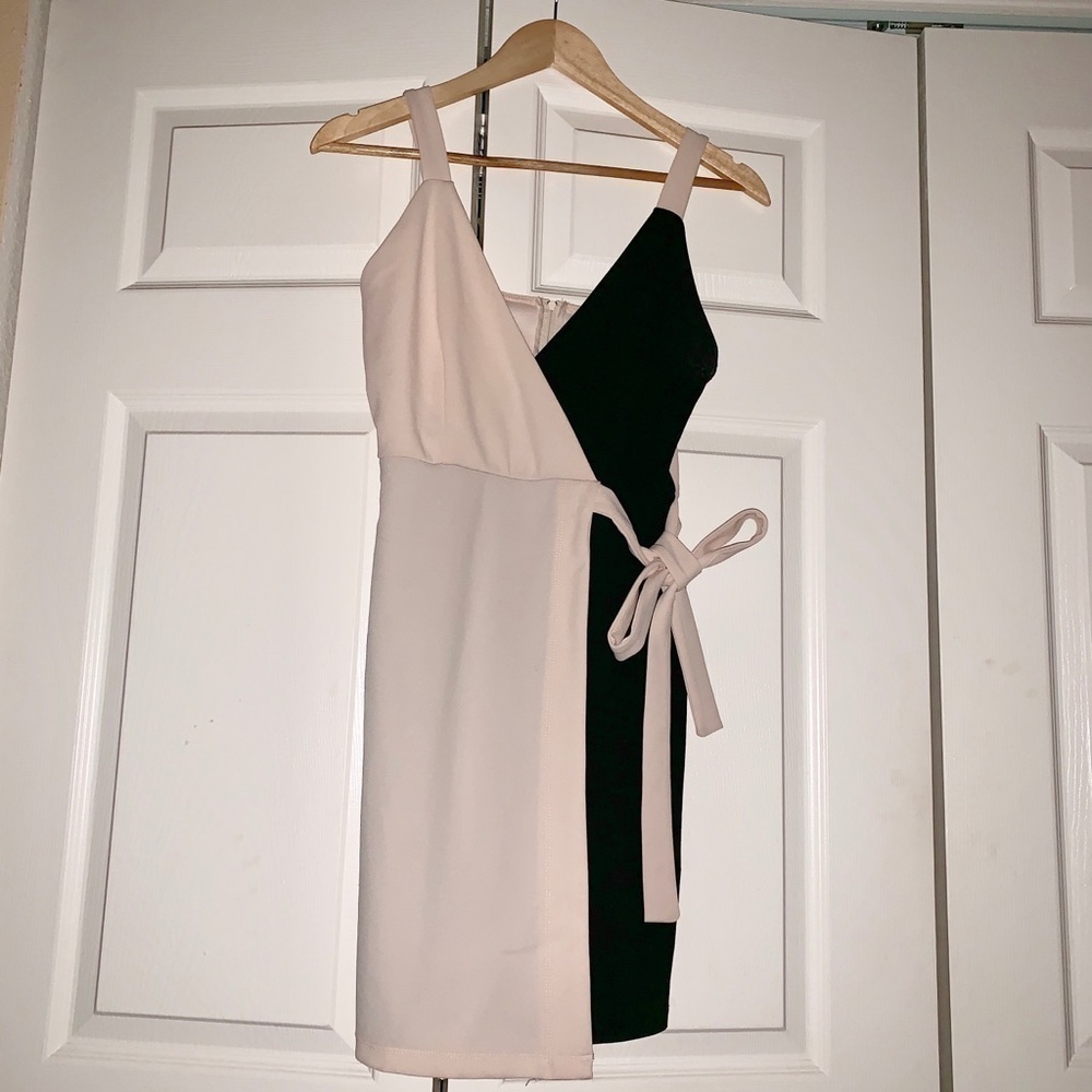 3 for 25 deal club dress. Two tone